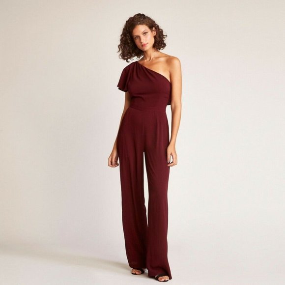 BB Dakota Pants - NWT BB DAKOTA One Shoulder Jumpsuit